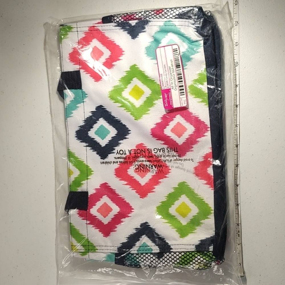 Thirty-One All In Organizer Bag In Candy Corners Print New In Package